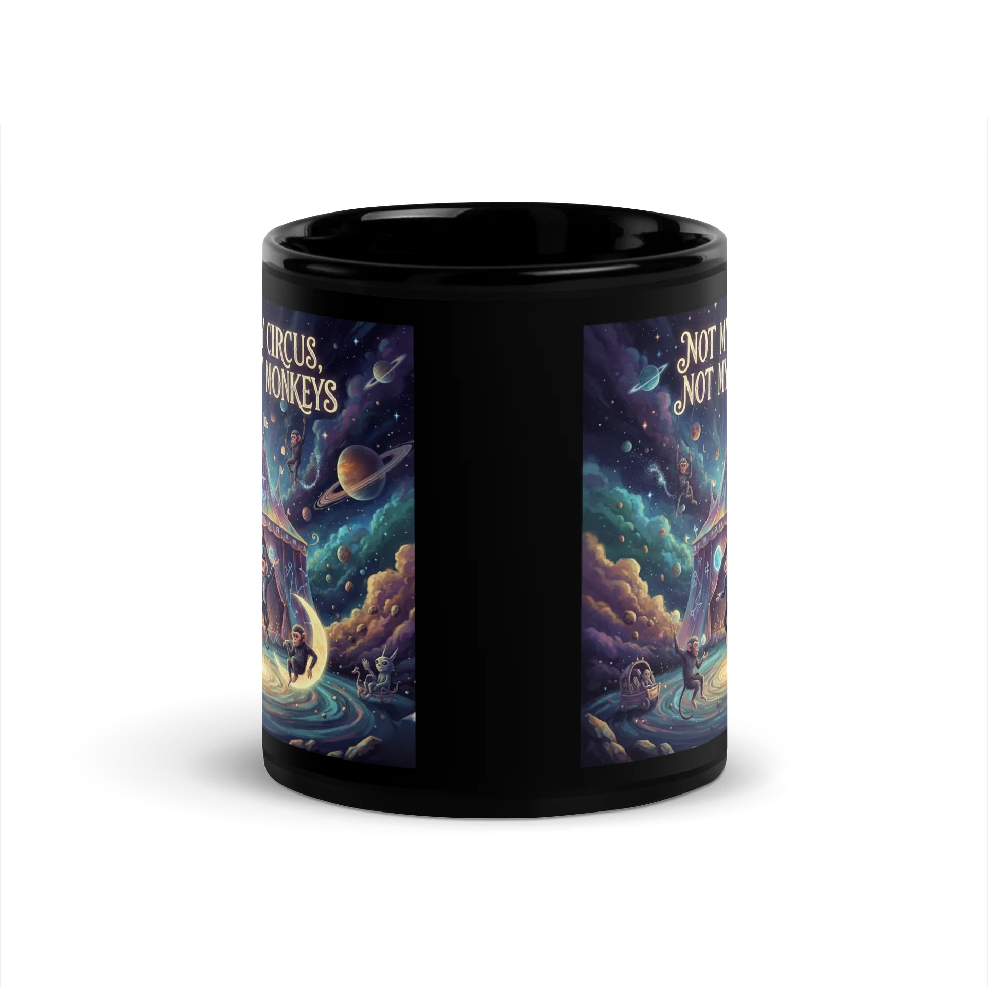 Cosmic Circus -Black Mug product image (4)