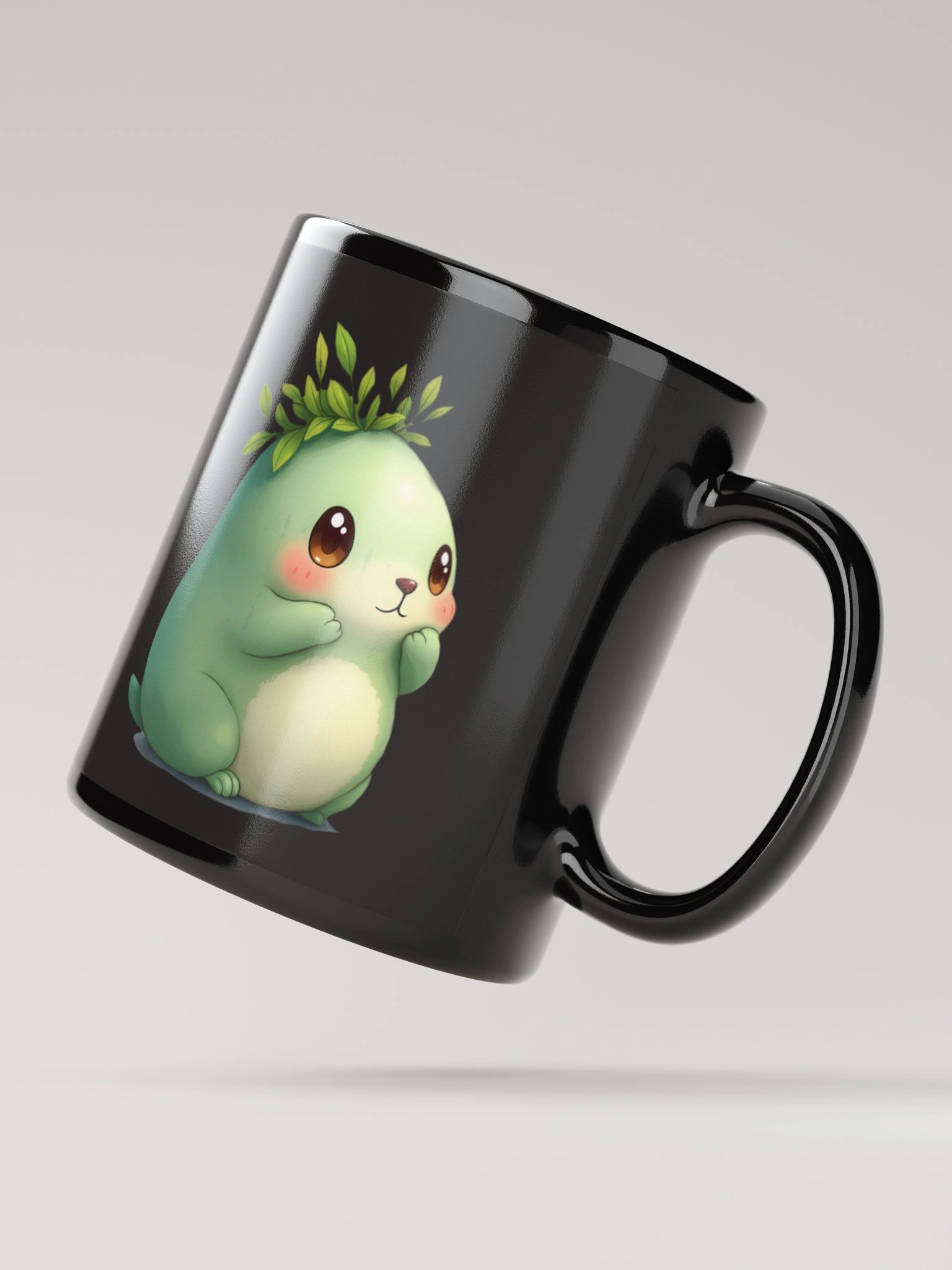 Whimsical Green Creature Mug product image (3)