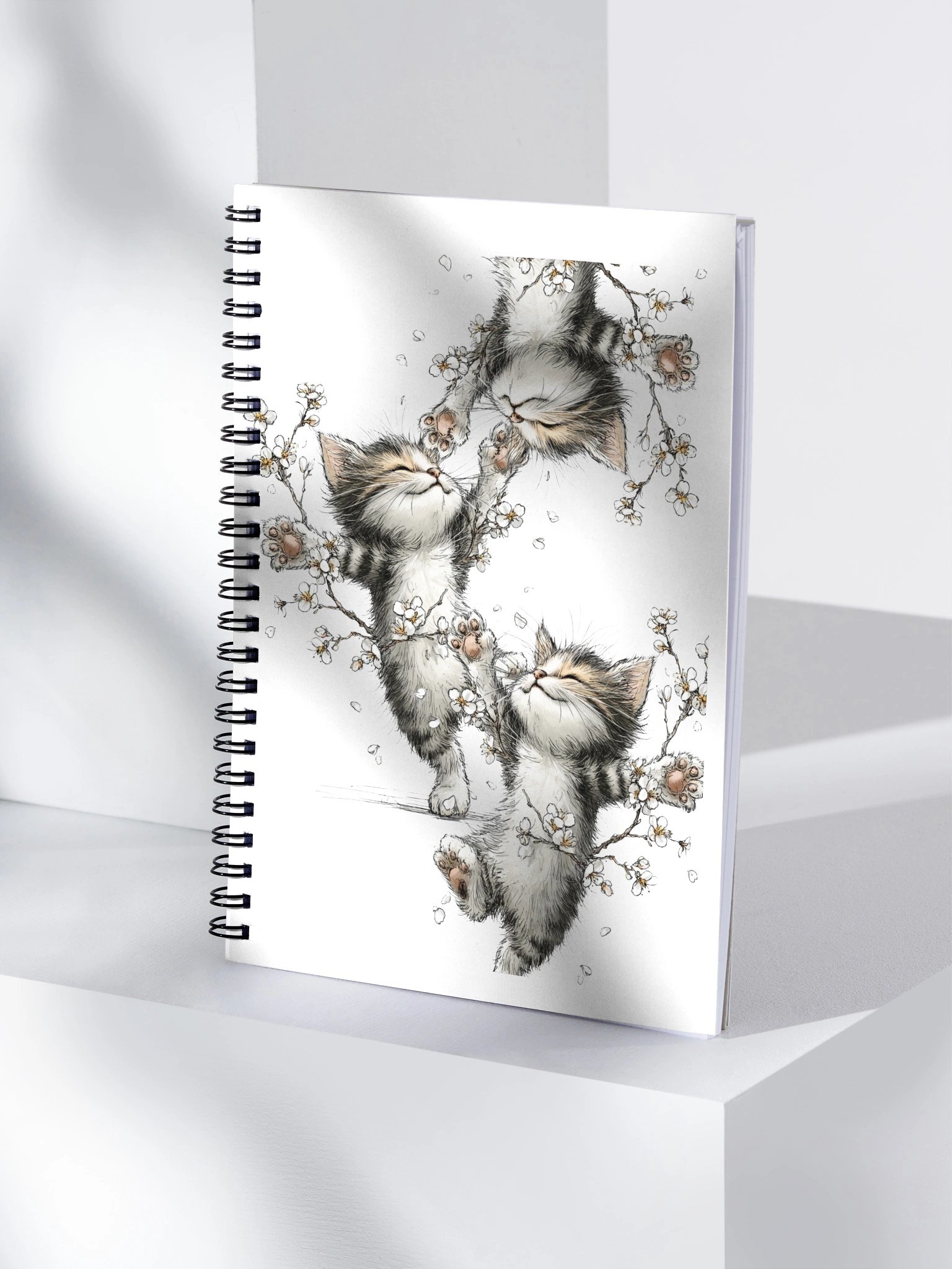 Cat Spiral Notebook product image (4)