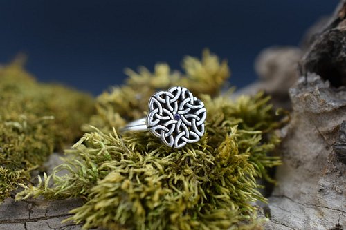 A little knotwork, a little sparkle, and a whole lot of intention.

This ring is all about cycles, connection, and finding st...