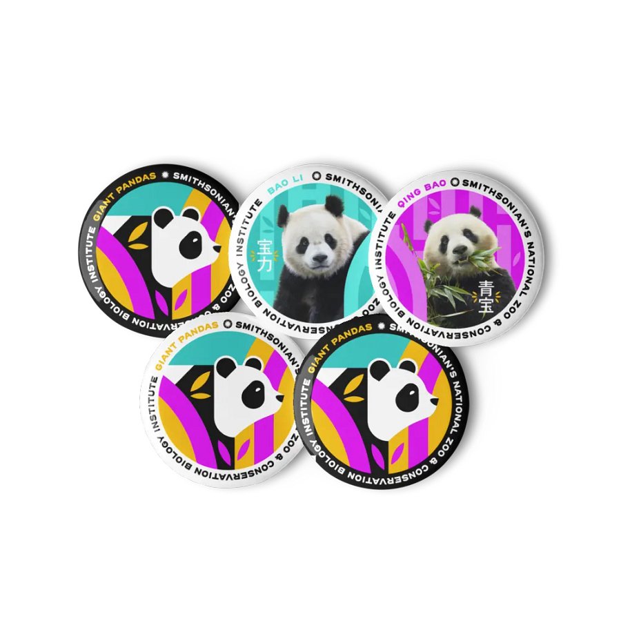 Panda Pin Set Image 2
