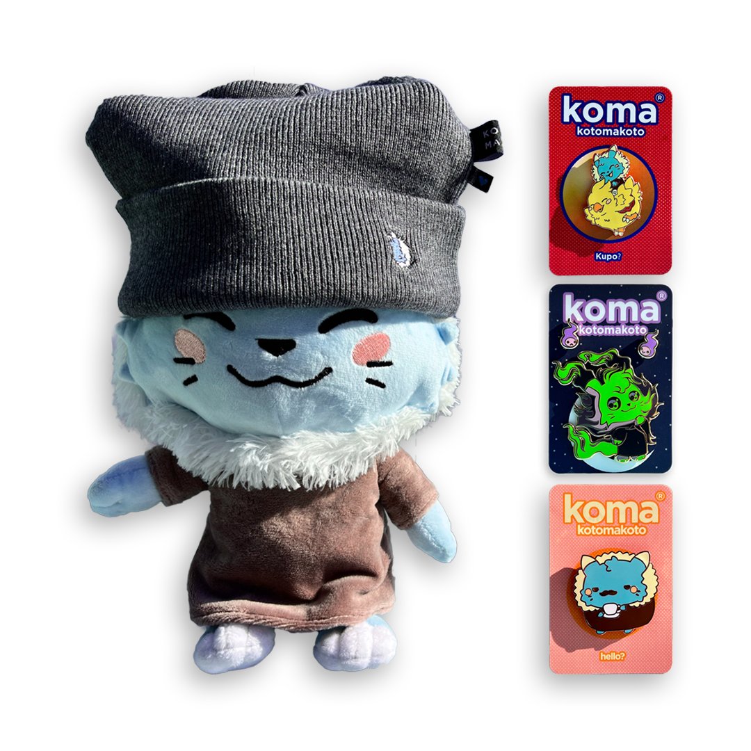 Complete Collection - All pins, Plushie, and Beanie product image (2)