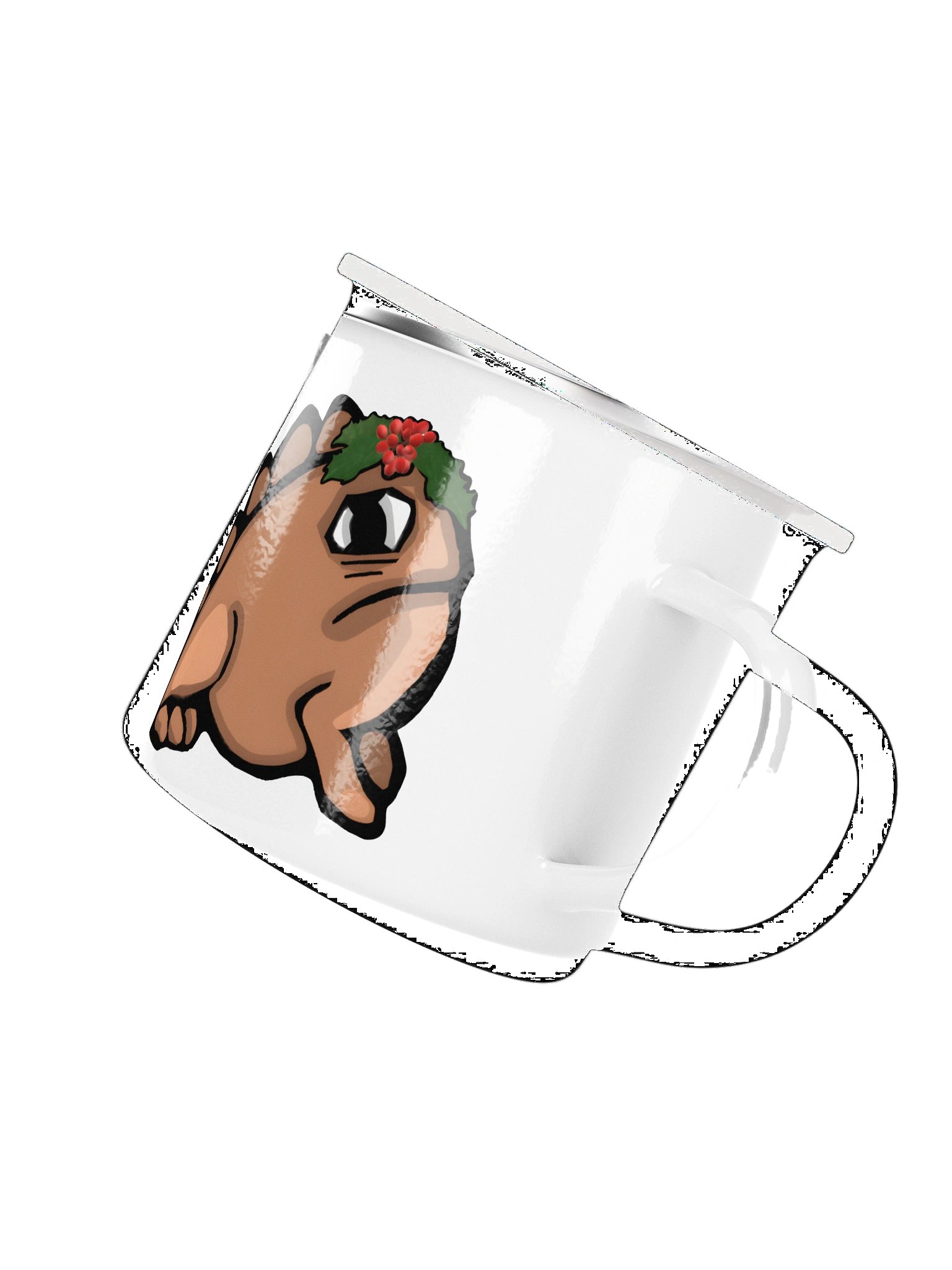 Mr Ribbits Enamel Mug (Limited Holly Edition) product image (3)