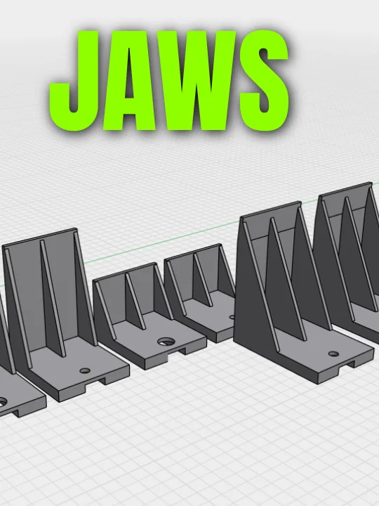 Adjustable, Sliding Panel holding Vertical Clamps - STL 3D Print Files. product image (10)