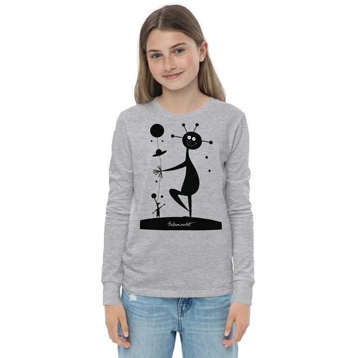 Bella+Canvas Youth Long Sleeve T-Shirt product image (1)