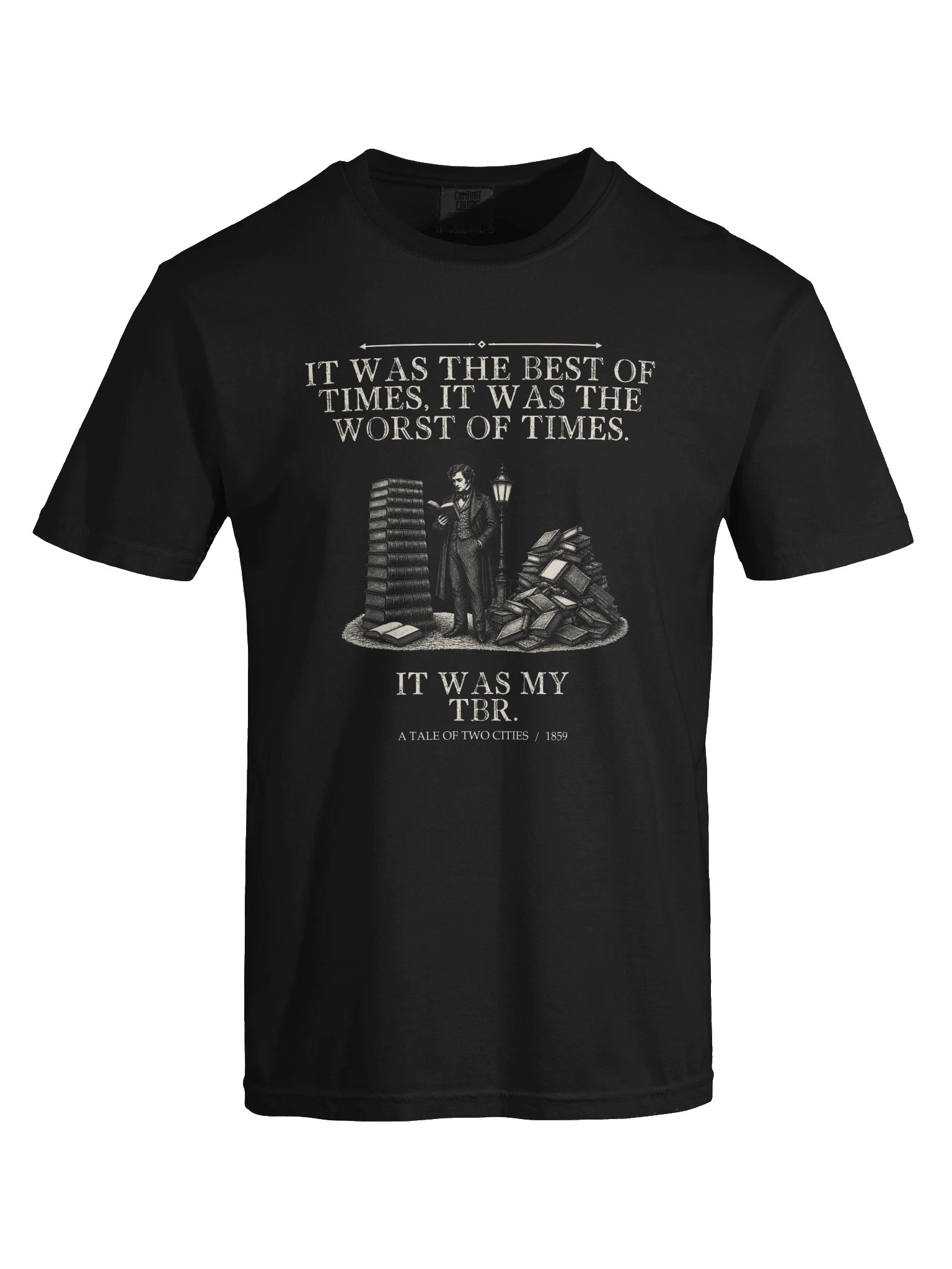 Was Best Times Was Worst Times Was -- A Tale of Two Cities Tee (Dark) product image (25)