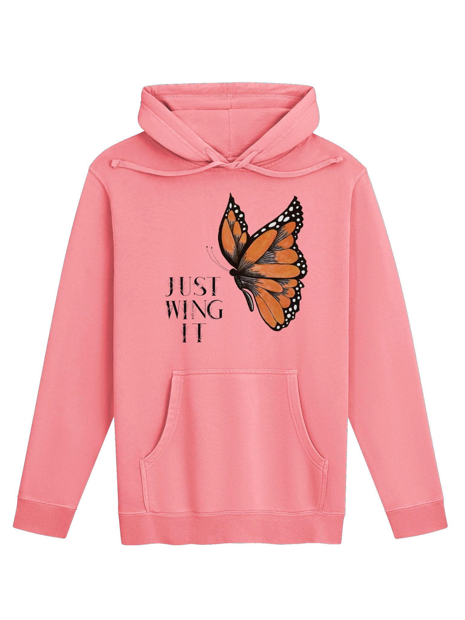 SIGNATURE Line Butterfly Watercolour Premium Pigment Dyed Hoodie product image (13)