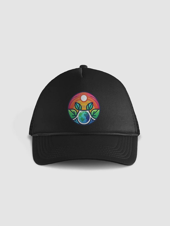 Cosmic Leaves Foam Trucker Hat product image (1)