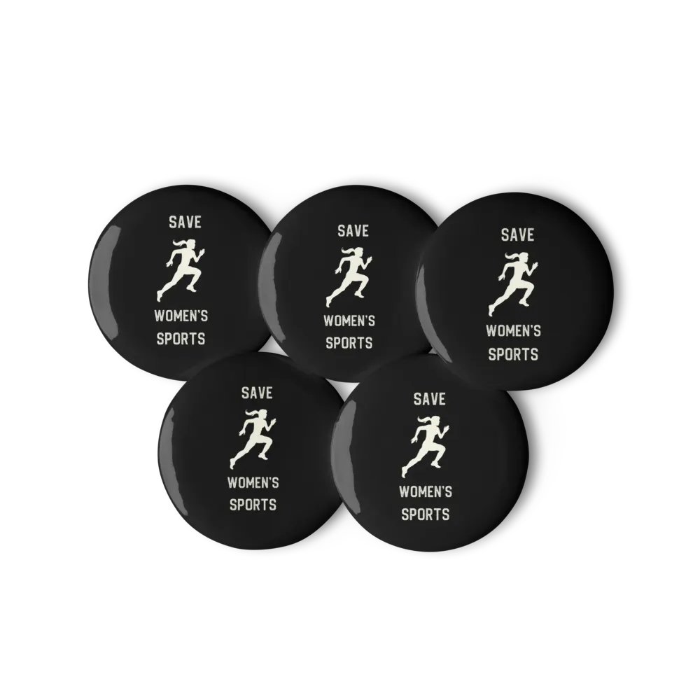 Save Woman's Sports Pin Set (Black) product image (6)