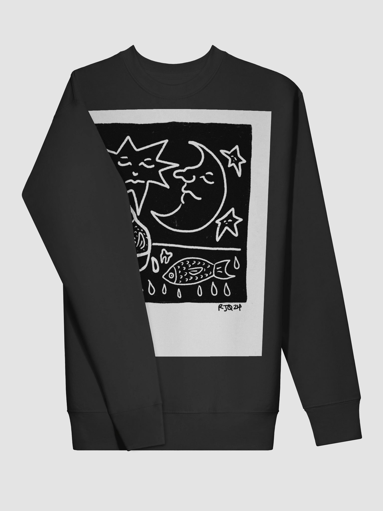 FISHIES UNDER THE MOON (SWEATSHIRT) product image (21)