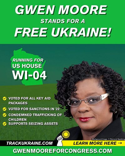 Congresswoman @repgwenmoore oore supported Ukraine since the start of the full-scale invasion. She signed the Support Ukraine...