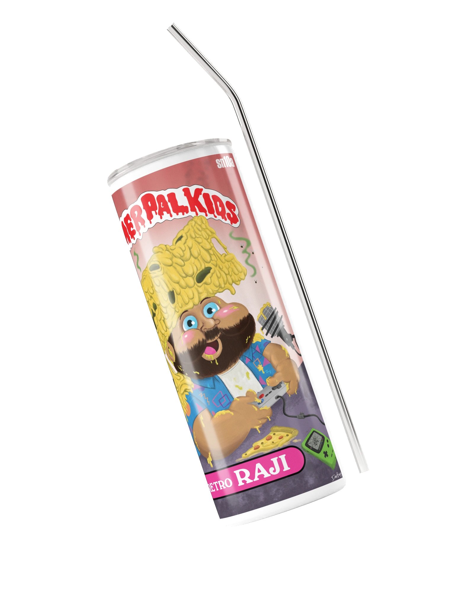 Gamer Pal Kids: Retro Raji (Tumbler) product image (3)