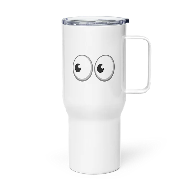 ''Morbid is Always Watching 2.0" Travel Mug with a Handle product image (2)