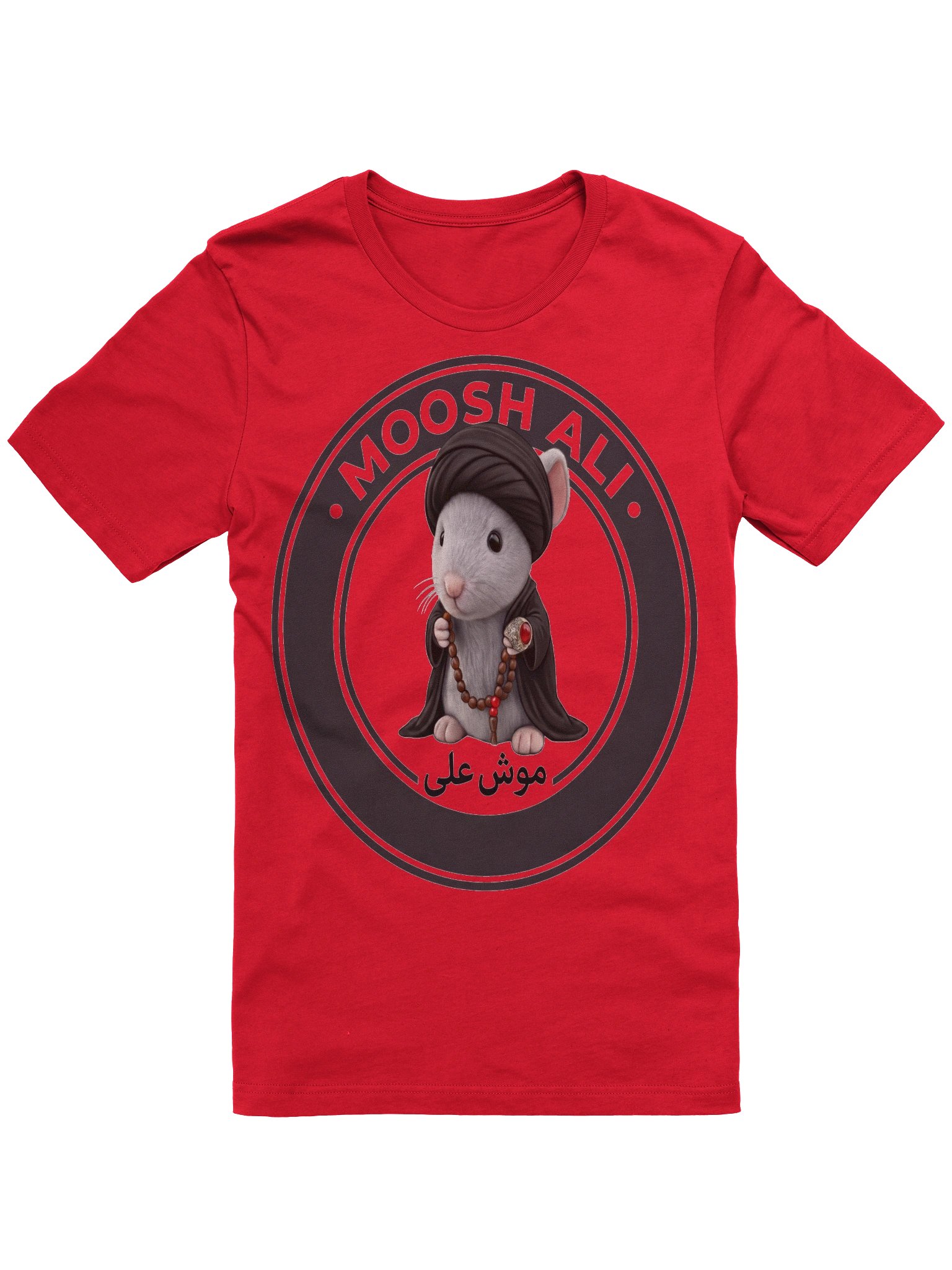The Original "Moosh-Ali" Graphic Tee (Red) product image (1)
