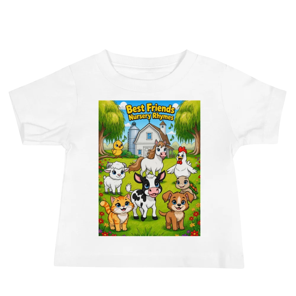 Best Friends Nursery Rhymes Baby T-shirt product image (2)
