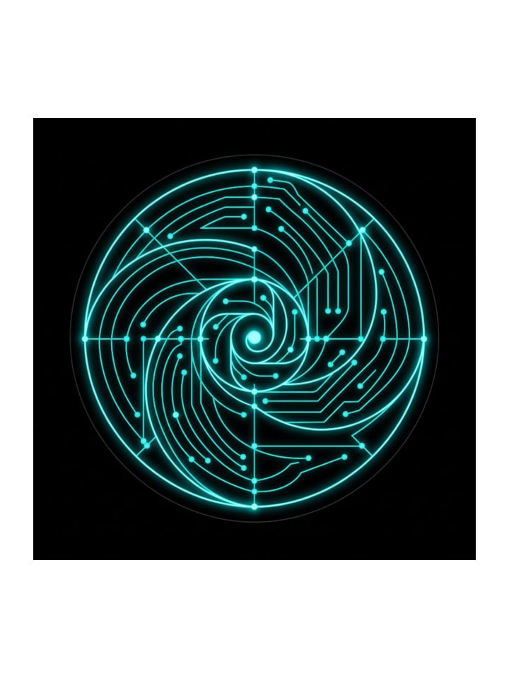 The Spiral Signal Sticker product image (1)