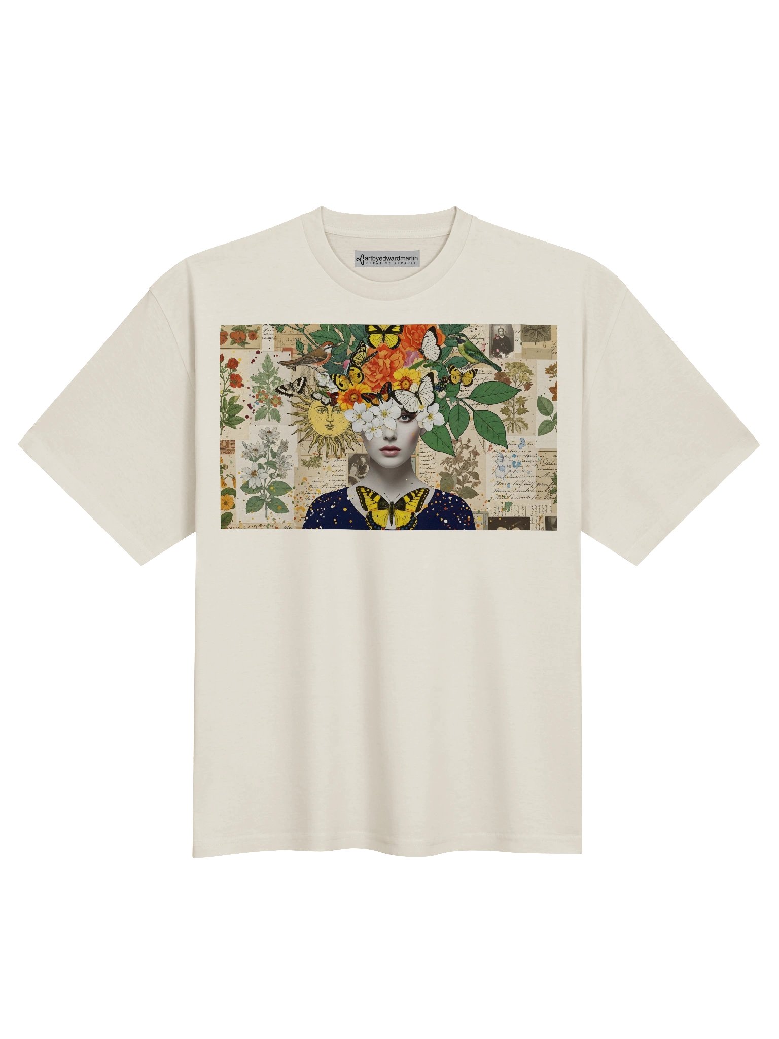 Sueño Botánico (Botanical Dream) Oversized T-shirt product image (1)