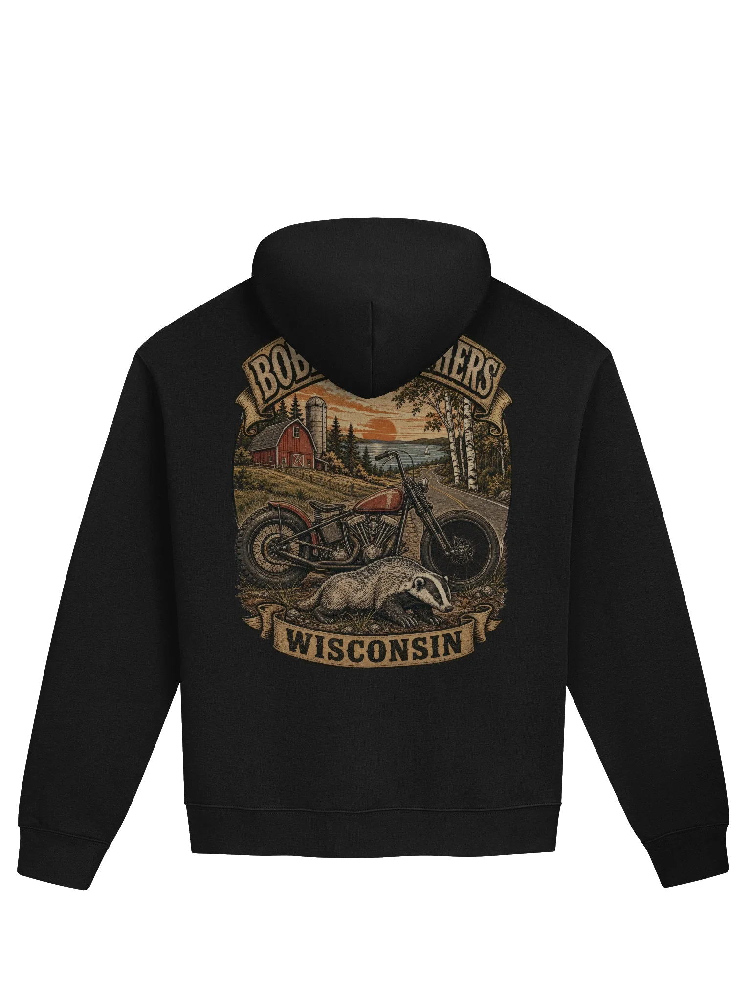 Bobber Brothers - Wisconsin Hoodie
