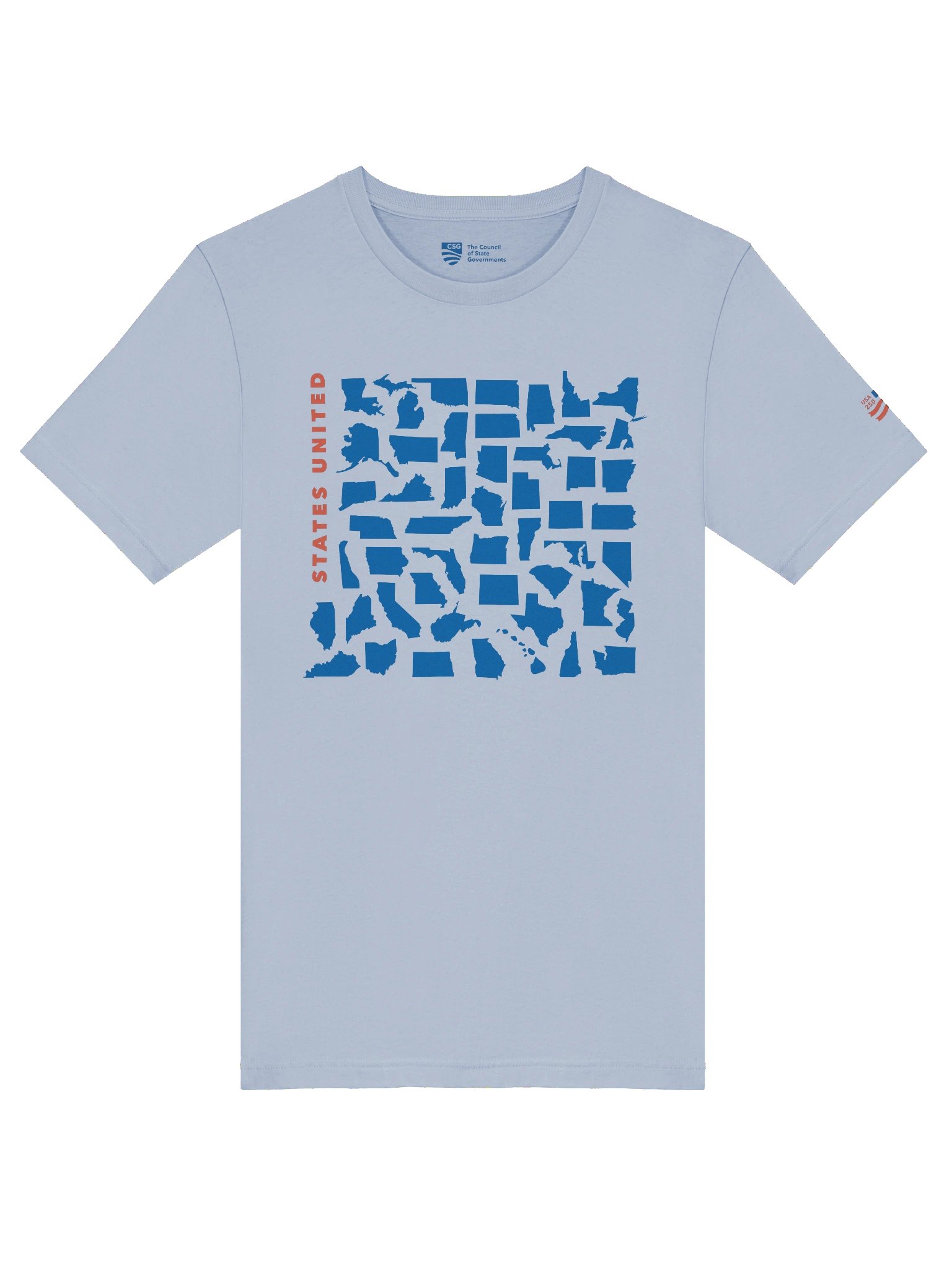 States United — State Outlines Tee product image (5)