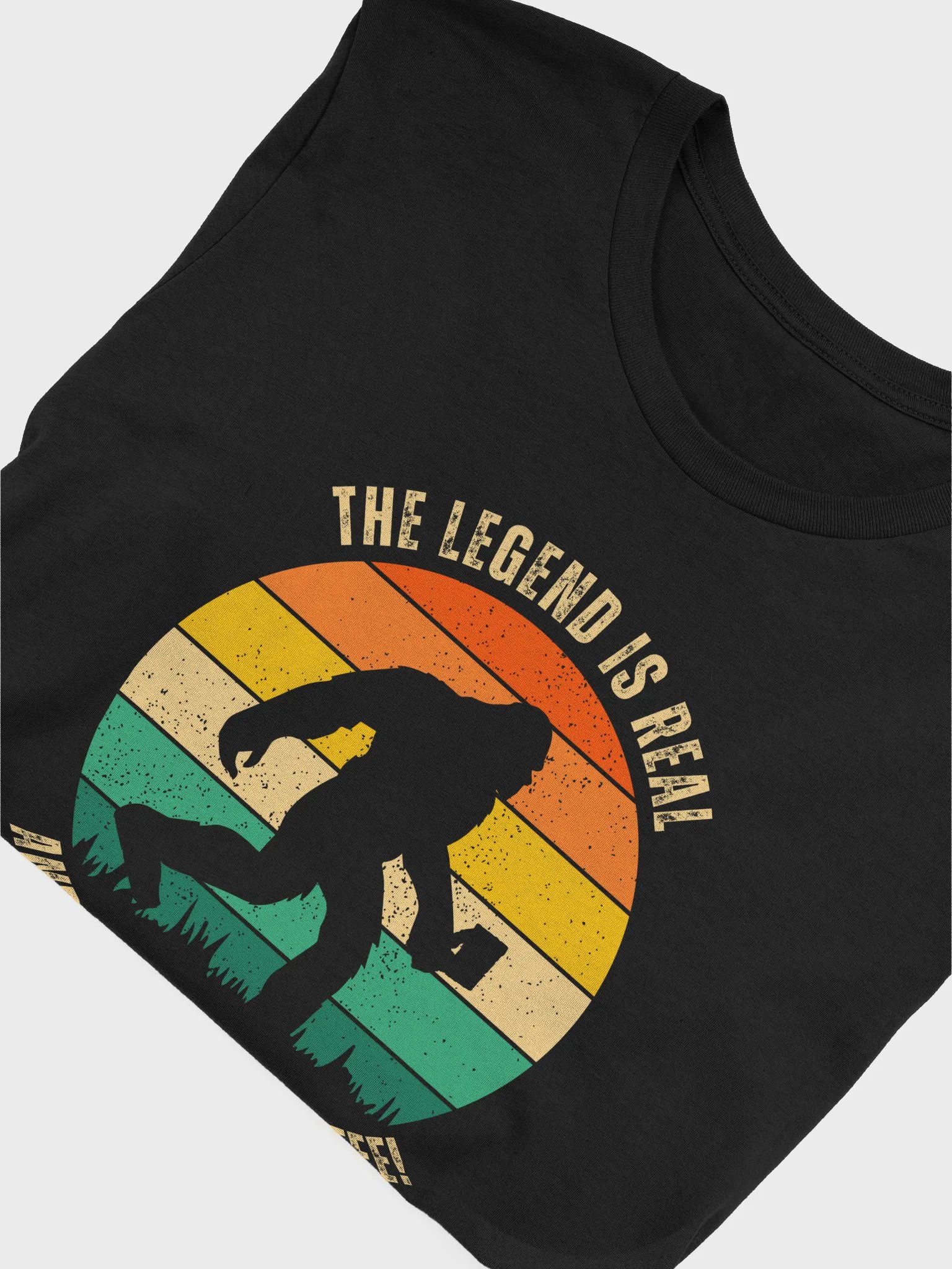 Retro Sasquatch Coffee T-Shirt product image (3)