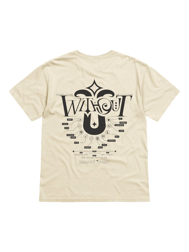 W/O U Black/Ivory Shirt product image (2)