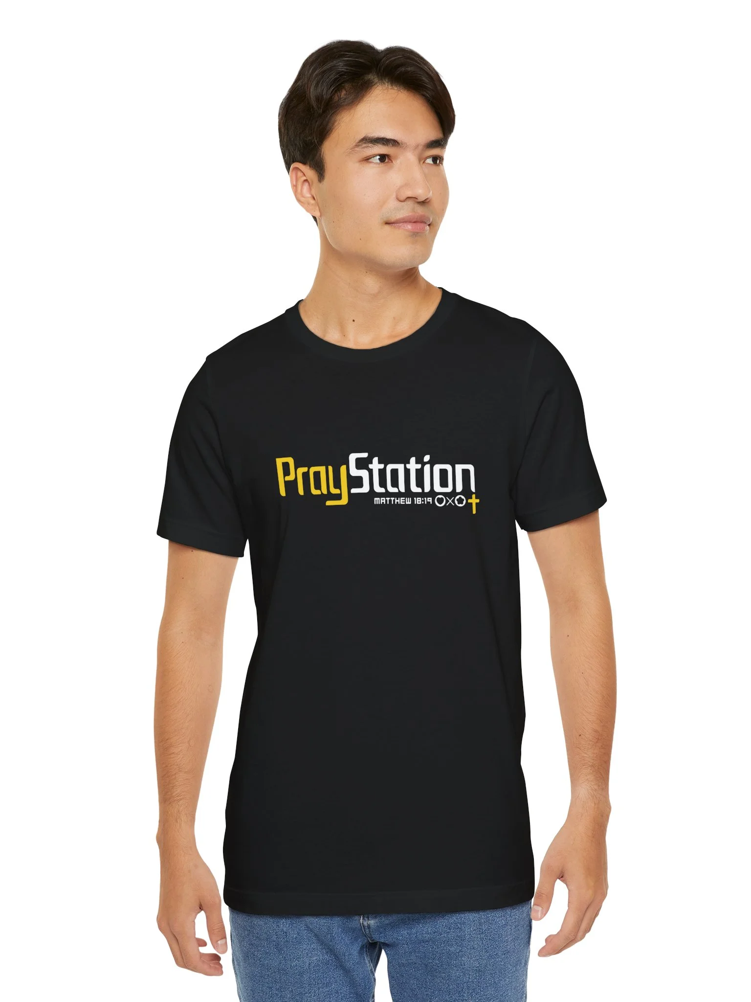 LXA PrayStation Classic Tee | Love X Aloha - Faith Collection | Premium Christian Apparel product image (9)