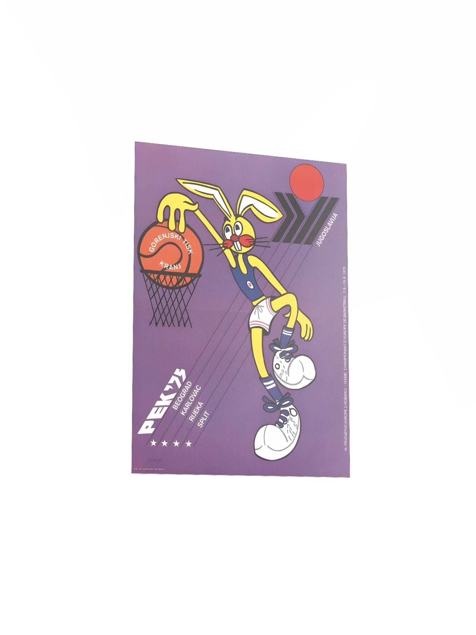EUROBASKET 1975 POSTER product image (7)