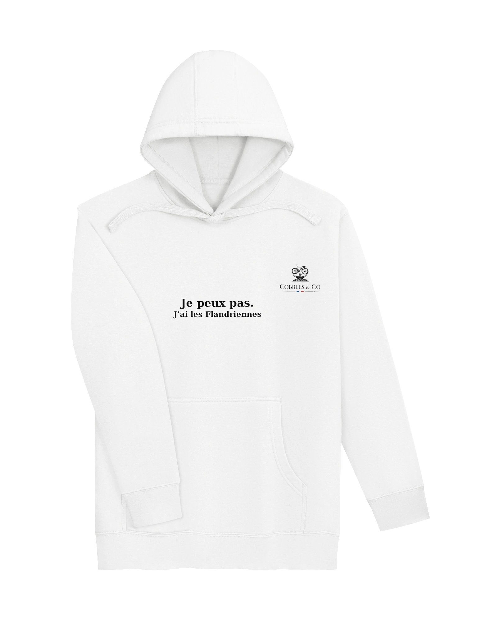Flandriennes White Sweat (Unisex) product image (3)