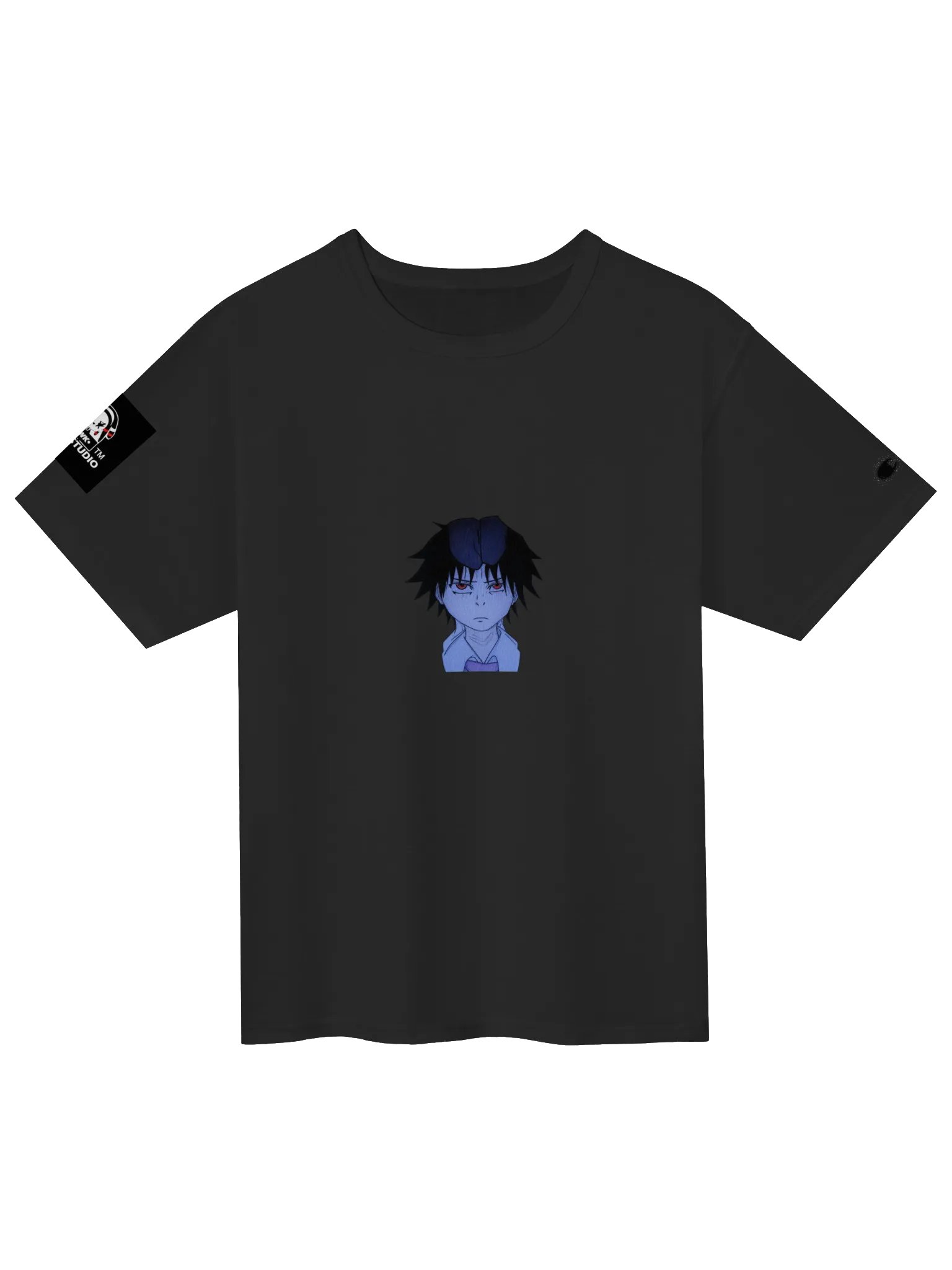 JWK Jojo Studio Luminous Brain Anime Graphic T-Shirt — Champion Relaxed Fit product image (1)