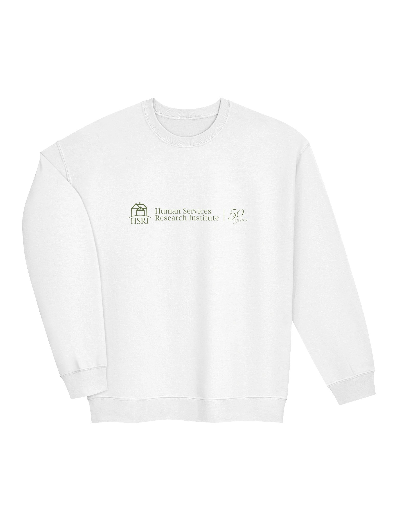 HSRI 50th Anniversary Crewneck Sweatshirt - White product image (3)