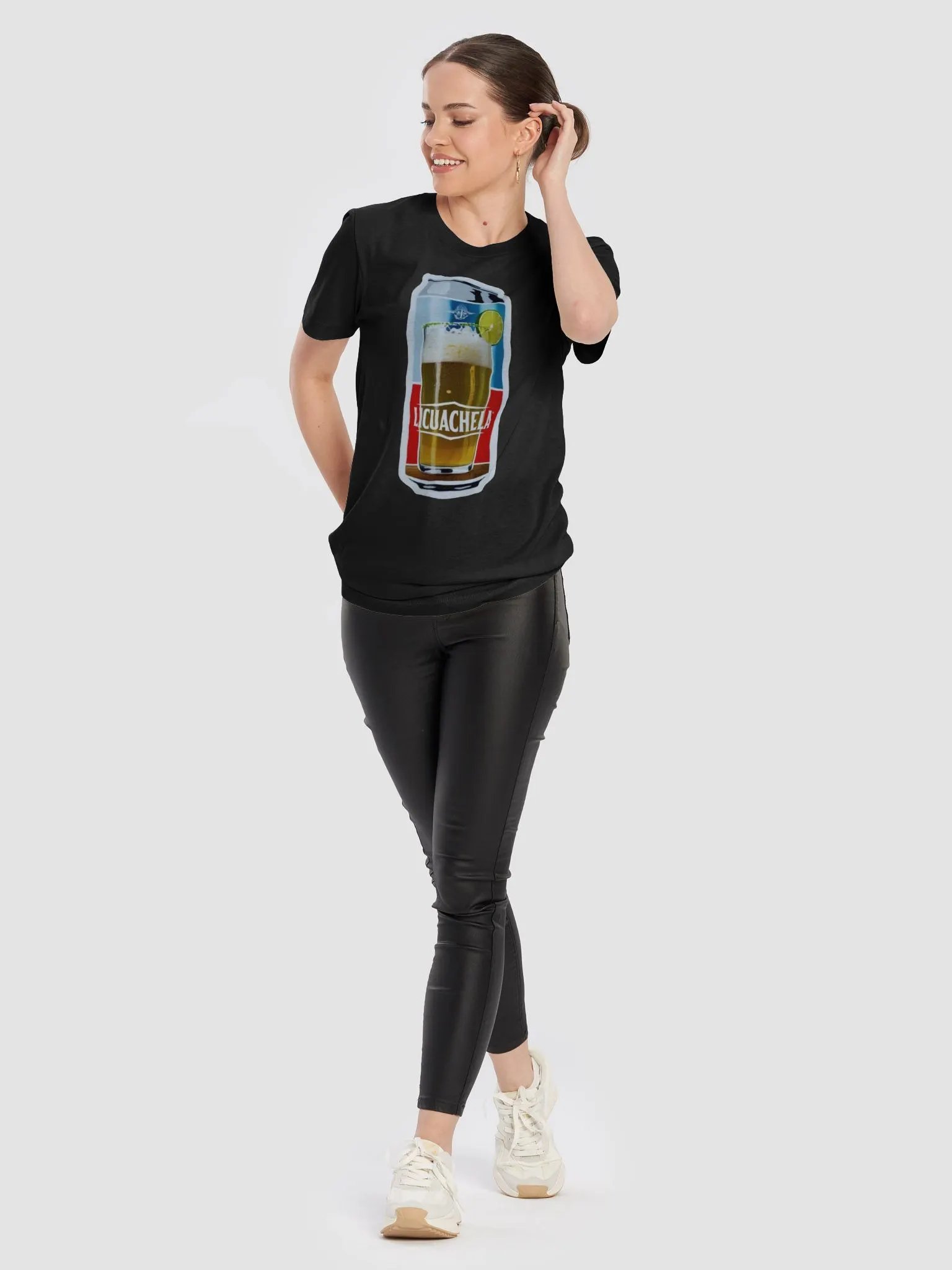 LICUACHELA Beer-Styled Graphic T-Shirt product image (10)