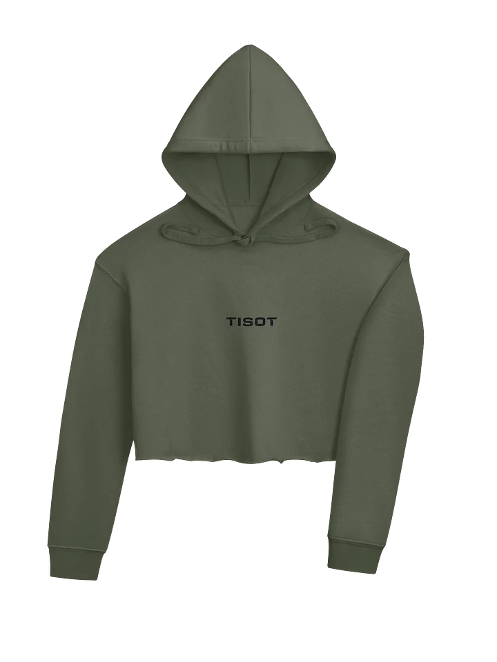 TISOT Women’s Fleece Crop Hoodie product image (2)