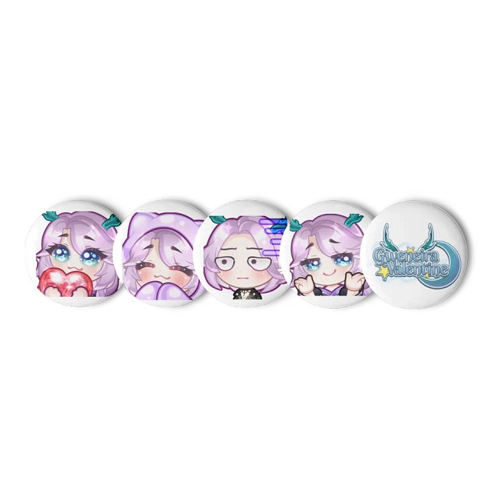 Gwen's Fav emote pins product image (3)