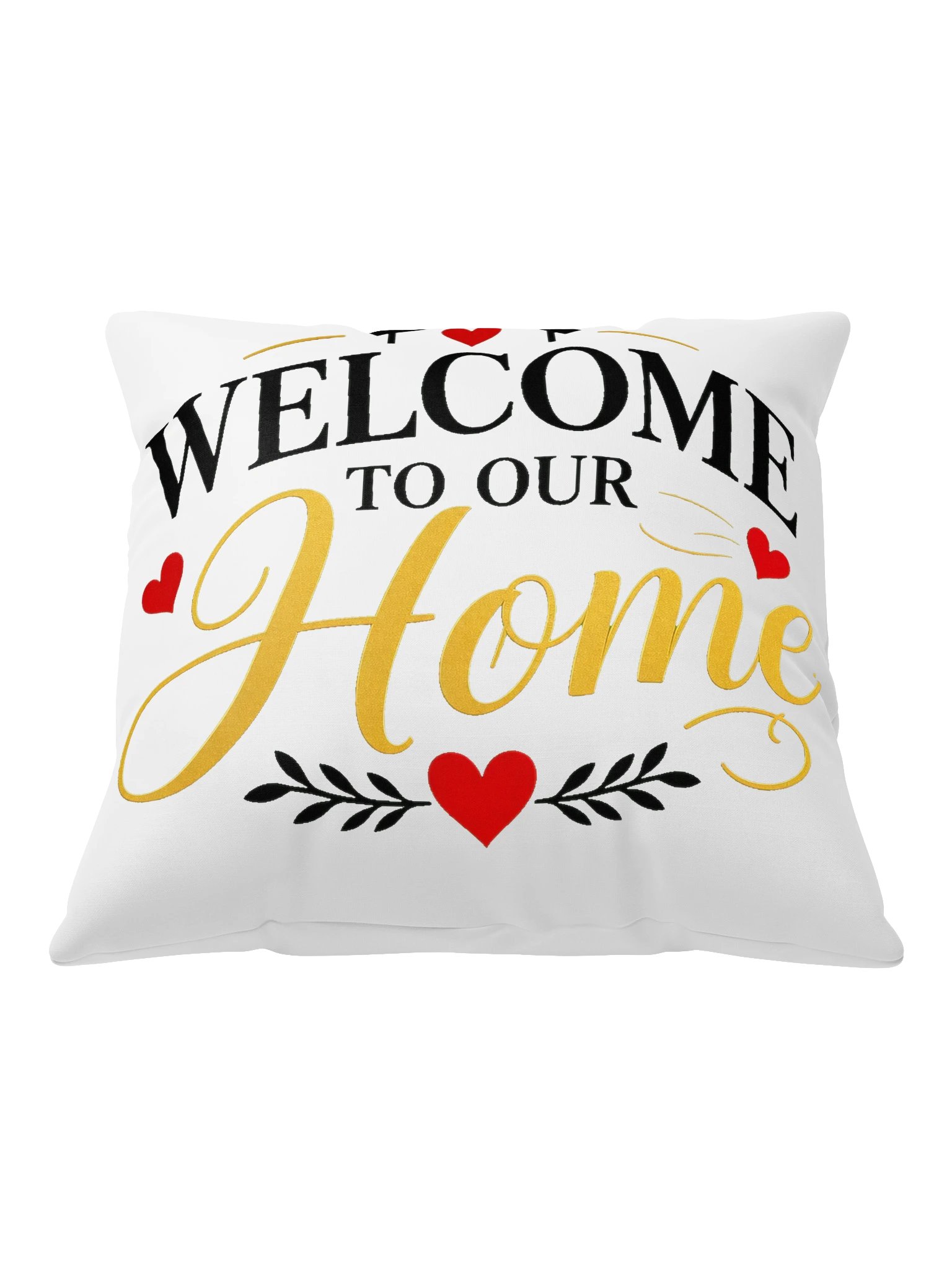 Chantal Hakiza Welcome to Our Home Pillow product image (1)