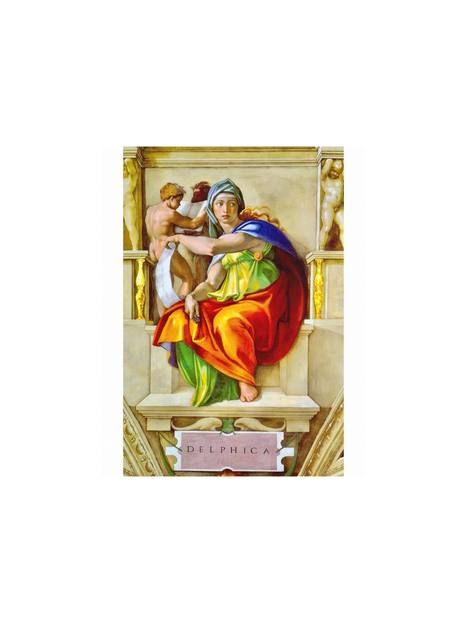 The Delphic Sibyl — Small Poster product image (1)