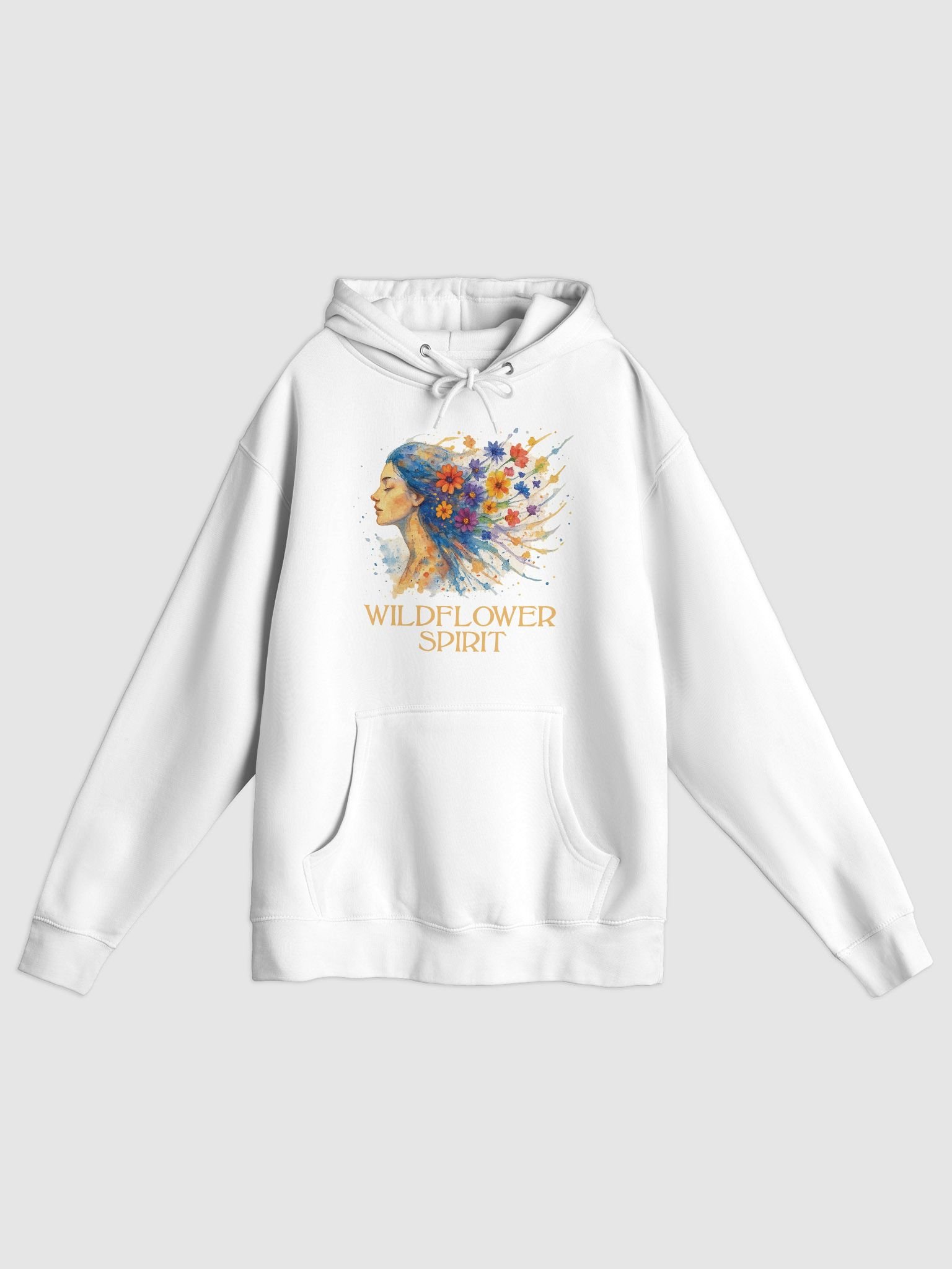 Bohemian Wildflower Hoodie – Artistic Floral Naturecore Hoodie product image (1)