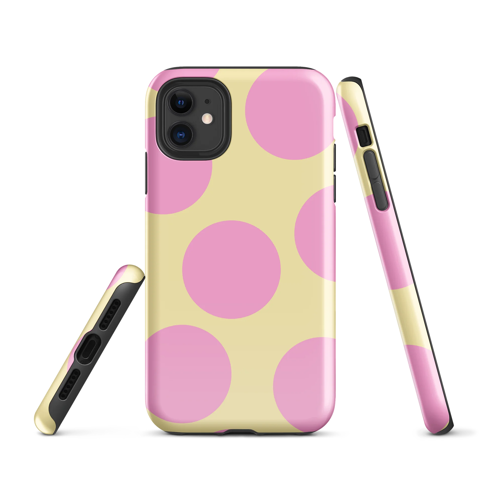 big polka i phone case product image (1)