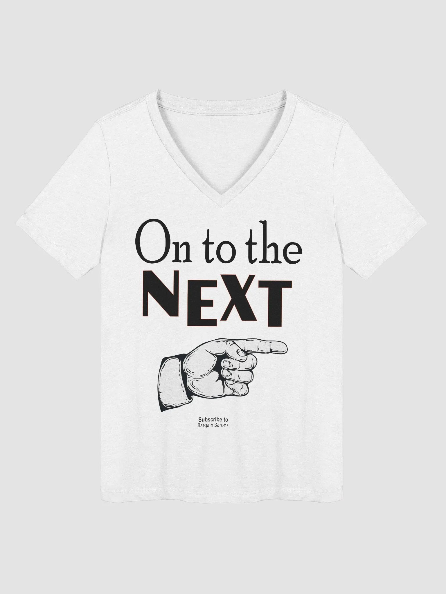 ON TO THE NEXT (Ladies' V-Neck) product image (3)