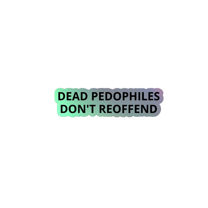 The dead dont walk sticker product image (2)