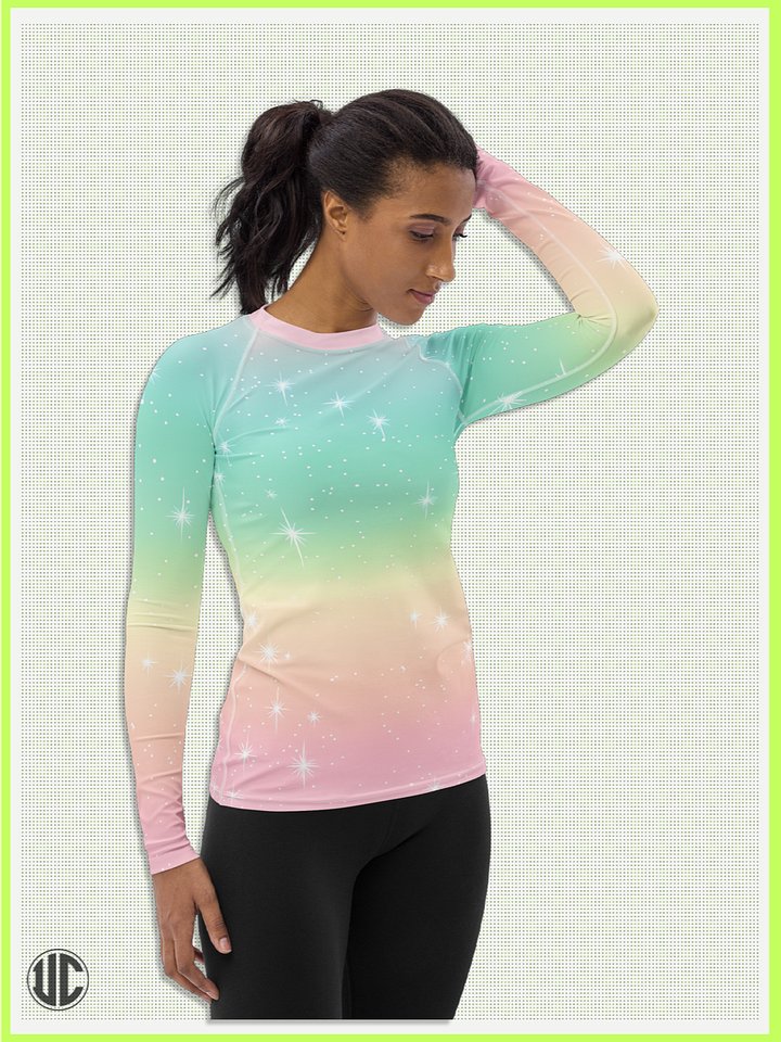 Aurora Glow - Women's Rash Guard product image (1)