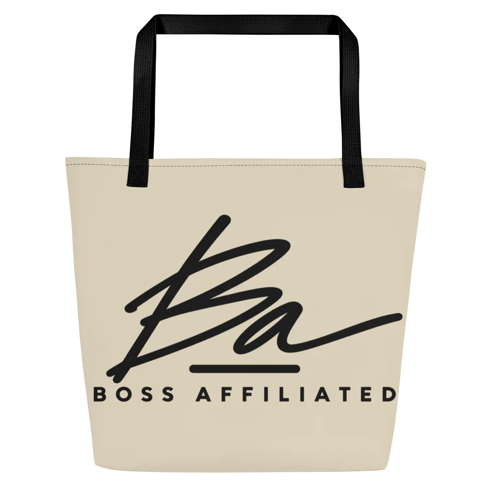 Boss Affiliated Signature Tote — Cream Label product image (7)