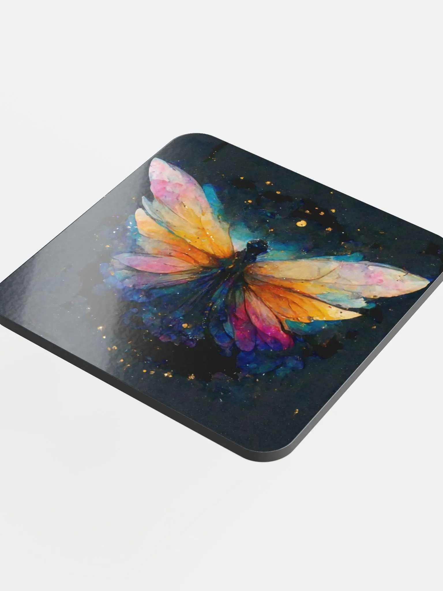 Ethereal Wings Cork Coaster product image (4)
