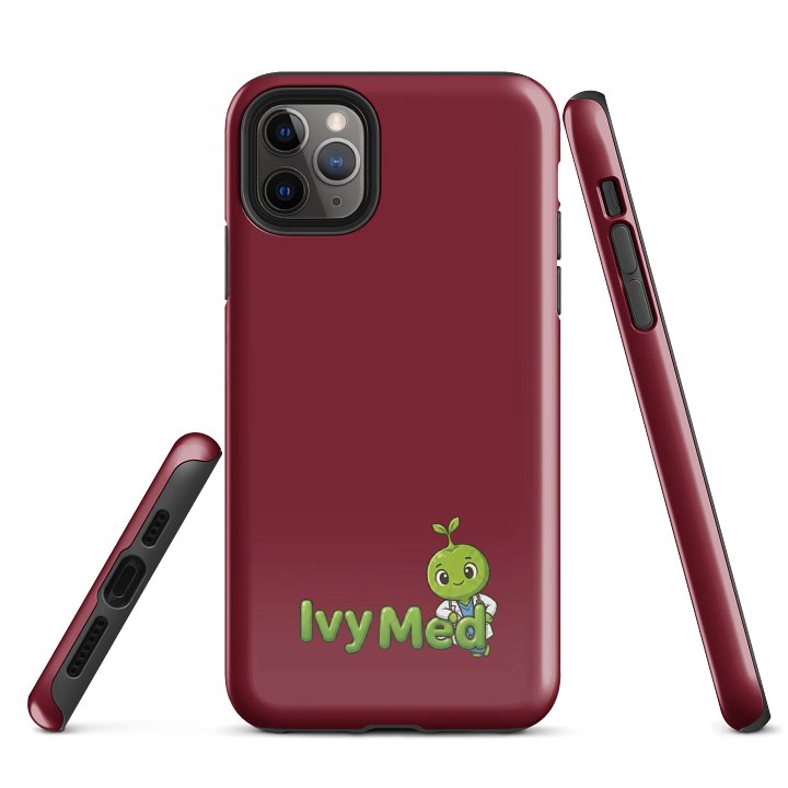 IvyMed IvySprout iPhone Case- Burgundy product image (1)
