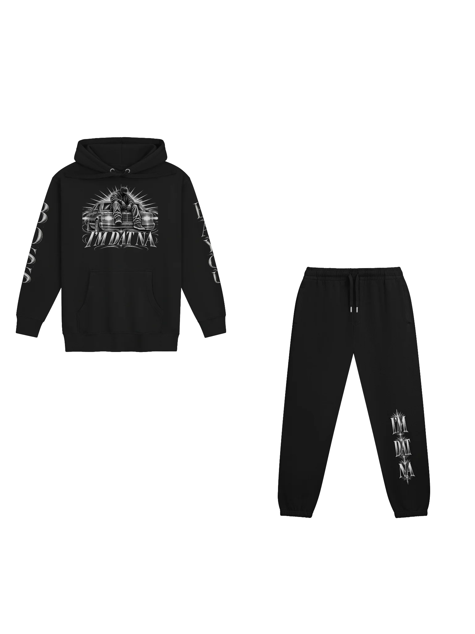 I’M DAT NA Premium Hoodie & Jogger Set product image (1)