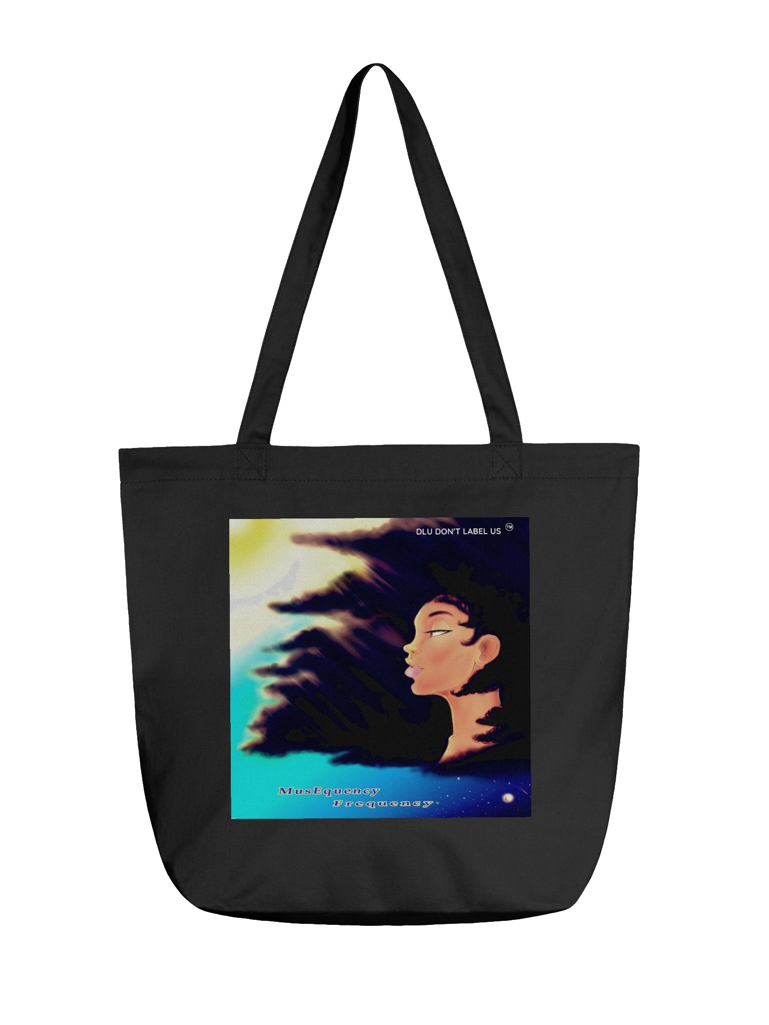 DLU DON’T LABEL US® Ethereal Flow Eco Tote product image (1)