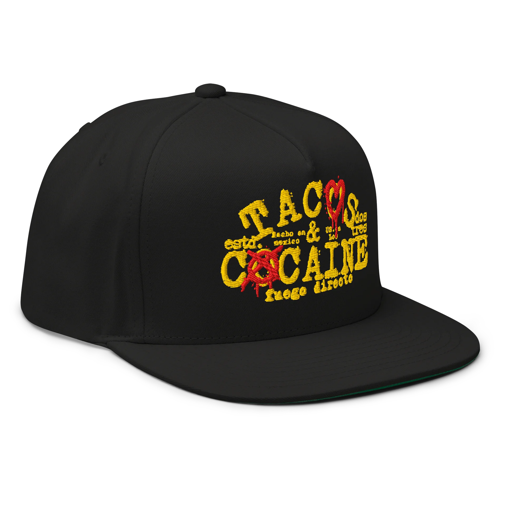 TACOS & COCAINE/Fuego Directo - Embroidered SnapBack product image (3)