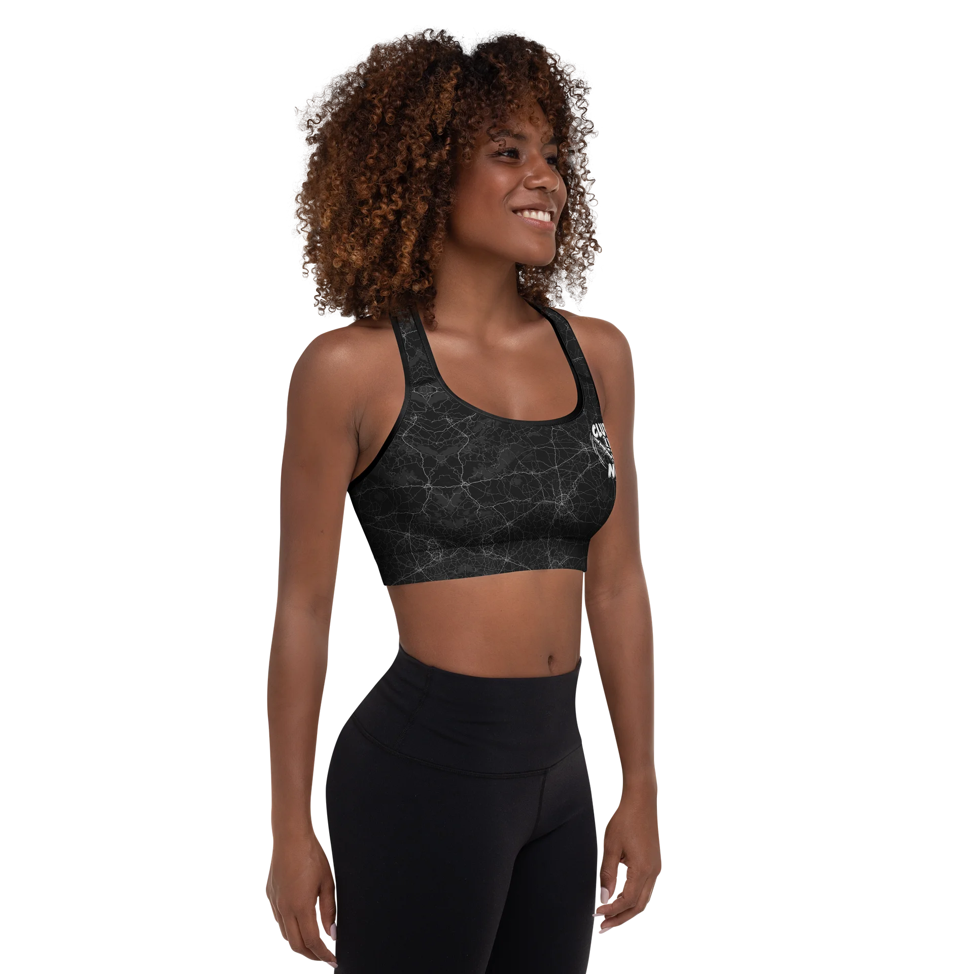 Carolina Map Sports Bra product image (6)