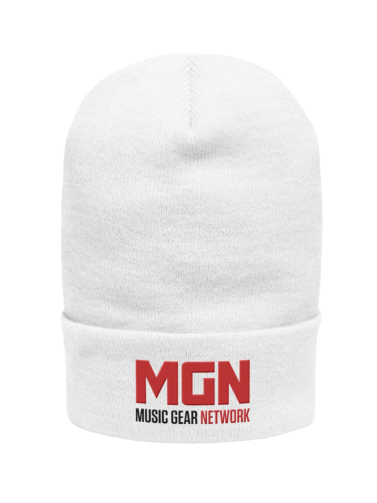 MGN Cuffed Beanie (White) product image (3)