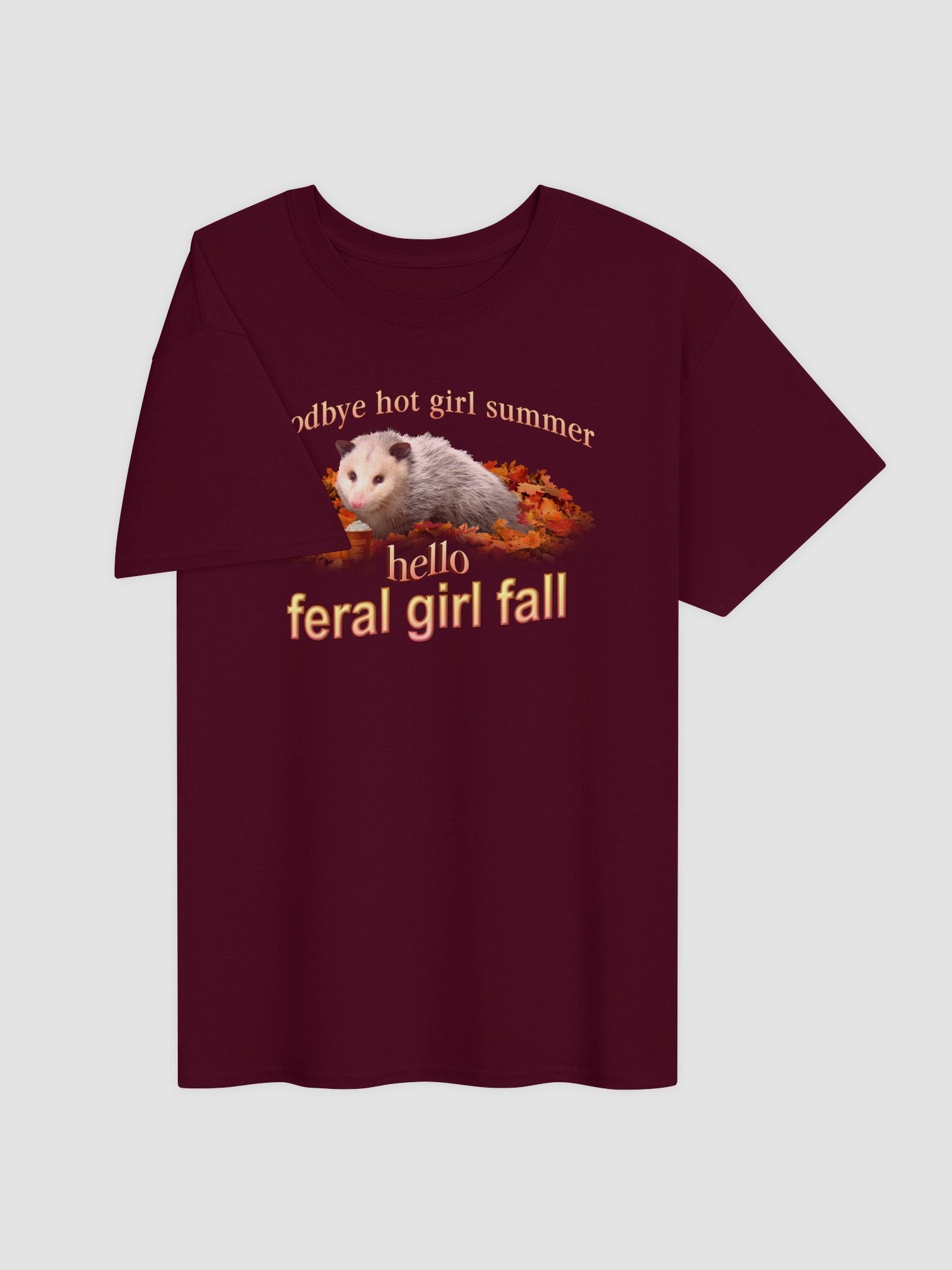 Feral Girl Fall T-shirt product image (11)