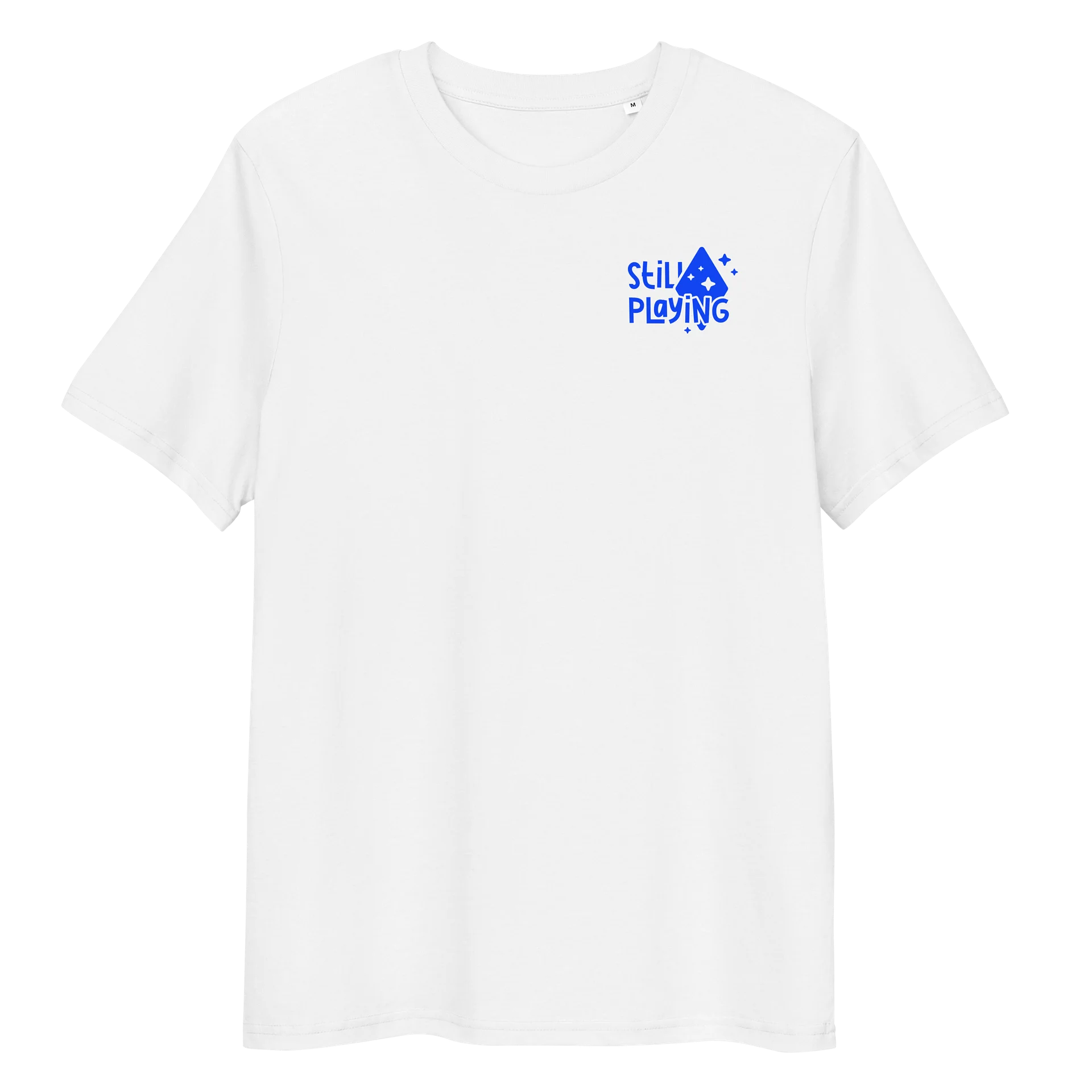 Still Playing White Eco Tee product image (1)